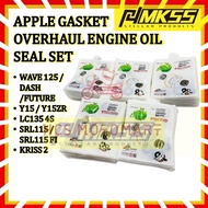 HCS APPLE Engine OIL SEAL SET KRISS2 Y15 Y15ZR LC135 SRL115 Wave 125 Future125 Dash125 Overhaul Oil 