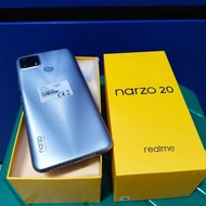 handphone hp Realme Narzo 20 4/64 second seken bekas murah