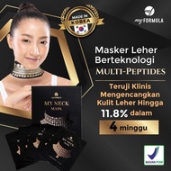 MY FORMULA MY NECK MASK ANTI AGING Masker Leher Kulit Leher Anti Aging Korea Skincare Anti Kerut Men