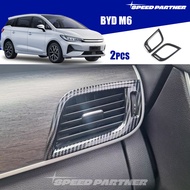BYD M6 (2025-Present) Side air vent trim for byd m 6 car accessories
