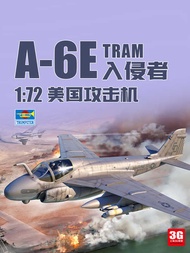 TRUMPETER assembled aircraft 01642 A-6E TRAM intruder attack aircraft