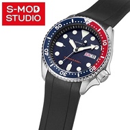 S-MOD Seiko SKX007 Perfect Fit Curved End Rubber Strap Band 22mm FKM Seiko Mod