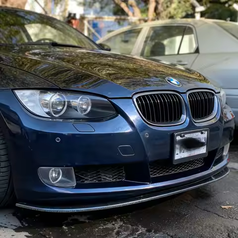Maxton Style ABS Front Bumper Lip Spoiler Splitter Diffuser For BMW E92 E93 325i 330i 335i 2006-2013
