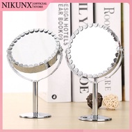 NIKUNX Desk Stand Portable Cosmetic Makeup Mirror Double-Sided Magnifying Mirror