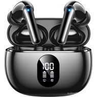 Pucuk Telinga Wayarles Bluetooth 5.3 Putik Telinga, Putik Telinga Bes Stereo Hi-Fi dengan Masa Main 