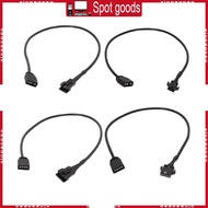 XI 2pcs 5v12v ARGB Adapter Cable 4Pin to SM4Pin Female ARGB Extension Cable for DEEPCOOL Lian Li PC 