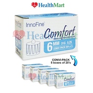 INNOFINE Comfort Insulin Needle 6MM x 31G x 0.25 100's pieces