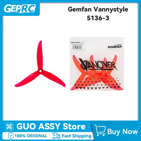 GEPRC GEMFAN Vannystyle 5136-3 Propellers with MARK5 DC Vapor X5 D5 O4 Pro 5inch drone FPV Brushlg 8