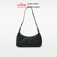 Cillie Women's Shoulder Bag Soft Leather Stand High Quality Waterproof Adjustable Leather Strap T012