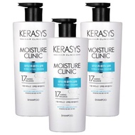 Kerasys Moisture Clinic Protein Shampoo Floral Powder Scent, 980ml, 5ea - 600ml x 3ea