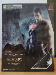 🇯🇵日版 全新未拆 超人 Square Enix Play Arts 改 Kai Action Figures  Batman V Superman Dawn of Justice No 2 Supe