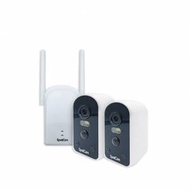 [1440p] SpotCam Solo Pro 1+2 1440p WireFree Cam x2 bundle Station Strater Kit