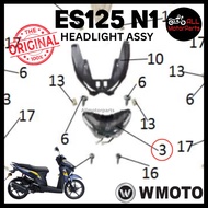 [100% ORI] ES125 ES N1 HEAD LAMP LAMPU DEPAN HEADLIGHT ES125 N1-05.03 ORIGINAL WMOTO