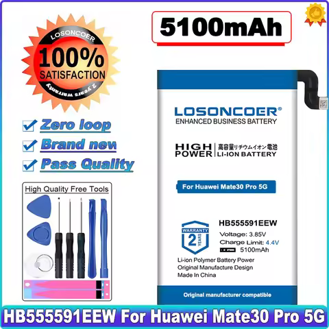 HB555591EEW HB486586ECW Battery For Huawei Mate 30 Pro Mate30Pro Mate30 Pro 5G For Huawei Mate 30 Ma