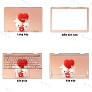 Laptop Skin Sticker cute Rabbit Pattern - Decal Stickers For Dell, Hp, Asus, Lenovo, Acer, MSI, Surface, Shouldero