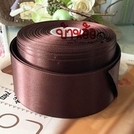 Ribbon Satin Plain Color Width 2 Inches (Two Inches) x Length 1 Yard (Cut To 90cm)