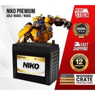 NIKO GOLD NS60L / NS60 car kereta battery( toyota Honda)