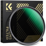 K&F Concept NANO-X ND64(6 Stop)Lens Filter Fixed Neutral Density Filter.49/52/55/58/62/67/72/77/82mm
