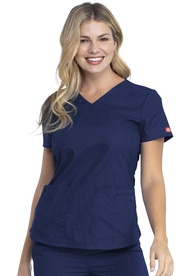 EDS Signature Women Scrubs Top V-Neck DK880