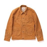 SYNDRO X LUDDITE - WILD WEST FRING JACKET - COW SUEDE
