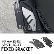 For Yamaha X-max Xmax 300 X-max300 Xmax300 2023 Motorcycle Accessories Spotlight Sport Fog Light Fixed Bracket Support Holder