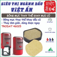 Trodat 46025 stamp ink tray replacement ink pad (Ink tray code 6/46025)