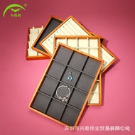 Tray Display Stand Jewelry Tray Jewelry Stall Pendant Display Solid Wood Storage Tray Jewelry Props 