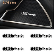 Car Audio Sticker Horn Center Console Decoration Car Sticker for Audi A4L A6L A3 Q5L Q2L Q5 Car inte