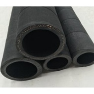 Black Rubber Suction Hose   6 inch x20  ft6 inch x25 ft Long lasting material