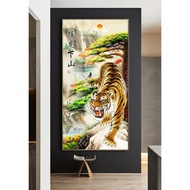 Modern feng shui tiger wall painting in glass or canvas Nipic_19046286_8db5e7227f148af0