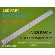 SHARP NEW SET LC-32LE260M, LC32LE260M, LED BACKLIGHT