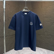 Moncler/Moncler/6XL2026 Early Spring New Style Short-Sleeved T-Shirt Men's Women's Couples Large Siz