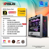 ROG Zeta Set by Intel i7-14700K with ROG STRIX RTX4070 Ti Super O16G GAMING PC DIY [Powered by ASUS]