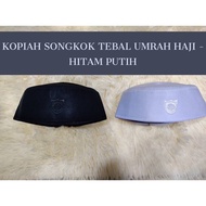 KOPIAH SONGKOK TEBAL HAJI UMRAH HITAM PUTIH 🔥FAST DELIVERY NEXT DAY 