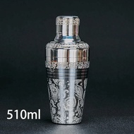 510ml Bar Cocktail Shaker Cobbler Tool
