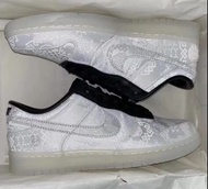 ❤️原盒正貨 Fragment Design x CLOT x Nike Dunk Low 閃電白絲綢 三方聯名 藤原浩 潮流復古 防滑耐磨 低幫 板鞋 男女同款 白色