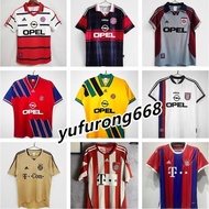 1997-99 season Bayern home retro jersey Football Vintage Sports Jersey 99-00