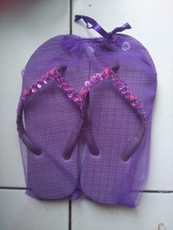 sandal jepit khas bali mote manik ukuran 38394041