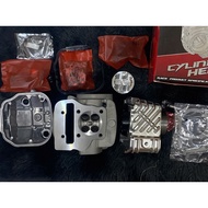 COMBO set CNC 54 56 58 4 Valve 17-19 for WAVE110 Square Head A110 S110 BLADE110 RSX110 RSX Fi CUB110