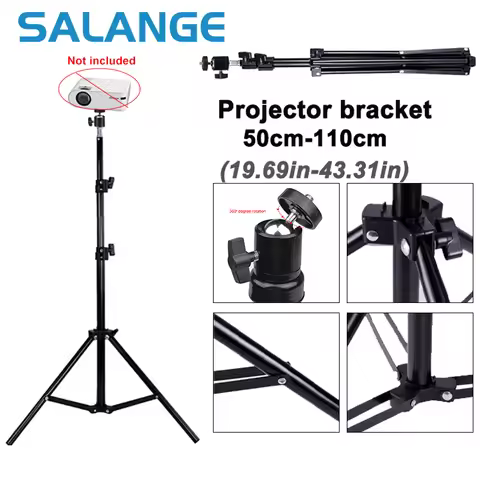 Salange 110cm Universal Portable Bracket for HY300 pro Projector Tripod Stand Mount for HY320mini pr