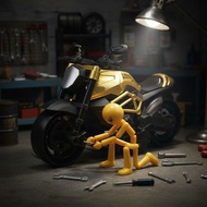 Action Figure Stickman Dummy13