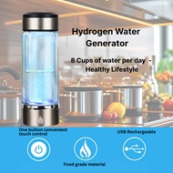 Serenity hydrogen water glass bottle H2O Healthy drinking food grade material hydrate