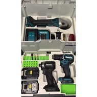 Festool M237 Toolbox Double-Layer Lining Box Suitable for Makita DGA404 Angle Grinder+DTD173+DDF487 