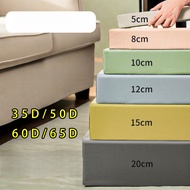 Sofa Cushion 50D High-Density Foam 60D Foam Backrest Bay Window Cushion Seat Cushion Mattress Cover 