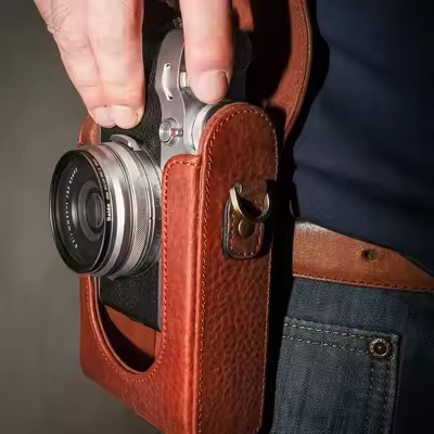 Full Body Precise Fit Genuine leather cowhide Digital Camera case Bag box Cover for Fujifilm Fuji XE