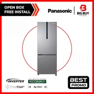 Panasoni  322L Refrigerator ECONAVI Inverter Fridge NR-BV320XSMY