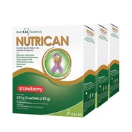 Nutrican Strawberry 245 grams 3 x 243 grams