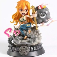 One Piece Anime Action Figure Nami Thunderbolt Tempo GK Statue Studio The best Product 2023/2024