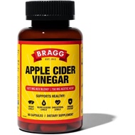 Bragg Apple Cider Vinegar Capsules - Vitamin D3 &amp; Zinc - 750mg of Acetic Acid – Immune &amp; Weight Management Support