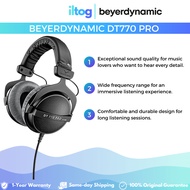 Beyerdynamic DT770 Pro: Professional-Grade Closed-Back Headphones for Studio and Home Use, With 250 